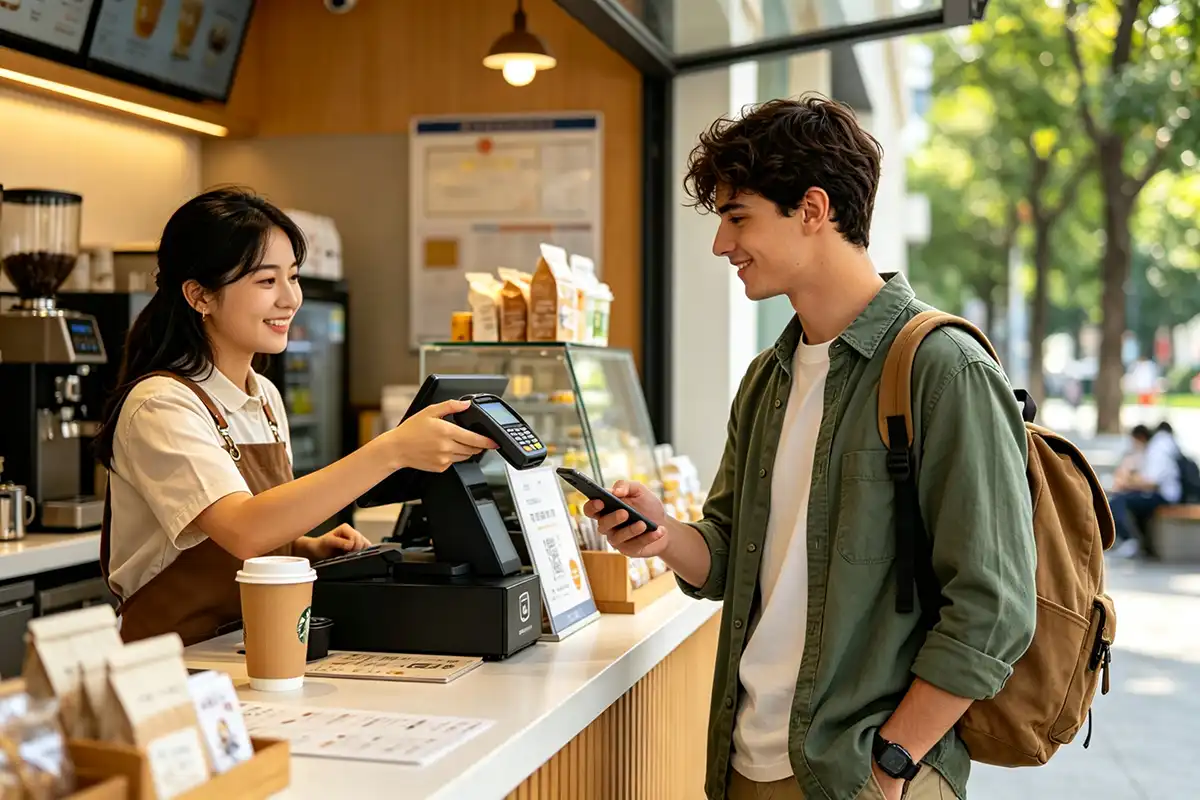 Mobile payment in China for international students