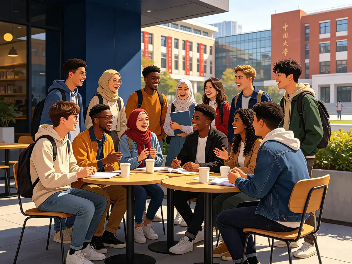 International student community life in China