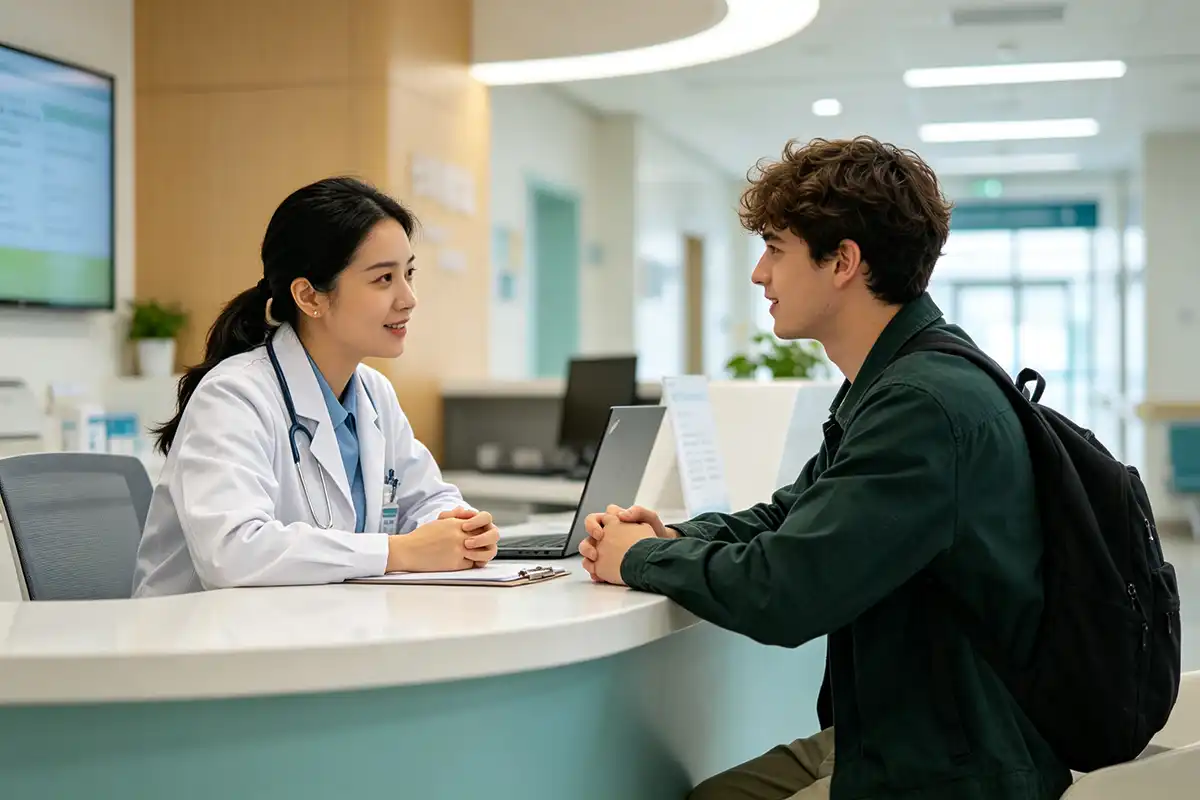 Healthcare services in China for international students