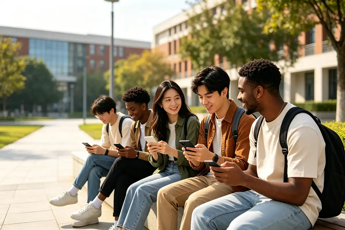 WeChat communication for international students in China