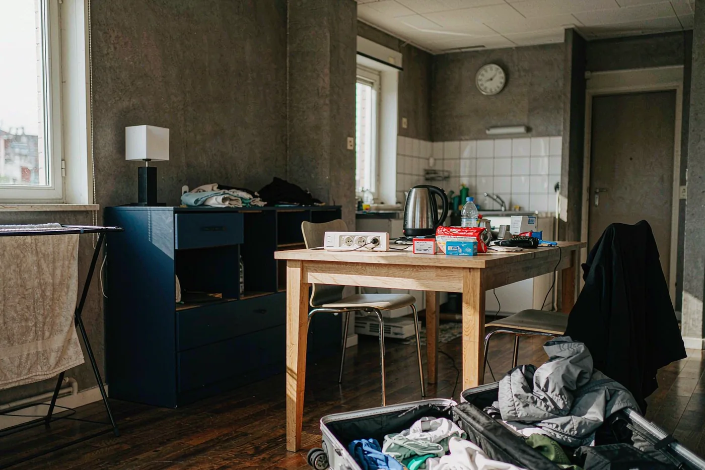 New international student arriving and settling in China during the first month