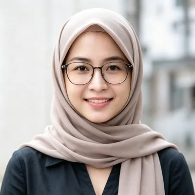 International student contributor Nur Aisyah studying at Xi'an International Studies University